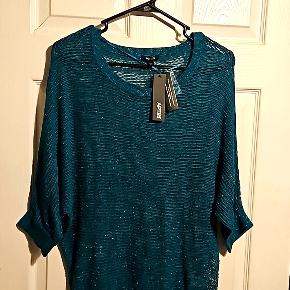 Women's translucent size extra large sweater